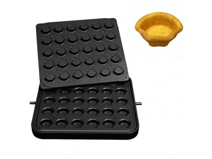 Plates for Tartlet machine TMPIC - Tartlet shape: Shell - 50x45mm