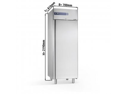 Chladnička na cestoviny - 0,7 x 0,81 m - 585 litrov - s 1 dverami
