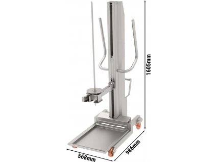 Kebabový zvedák na kebabové špízy 15x15 mm - max. nosnost: 350 kg