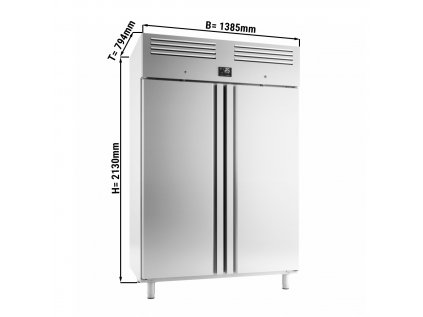 Pekárska chladnička (EN 60x40) - 2 dvere
