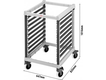 CAMBRO | CAMSHELVING® - zavážecí vozík pro 9x GN 2/1 kontejnery