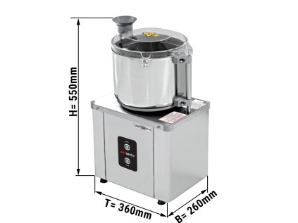 PREMIUM - Cutter - 8 litrů / 1400 ot / min