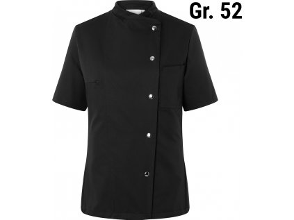KARLOWSKY | Dámska kuchárska bunda Greta - čierna - veľkosť: 52