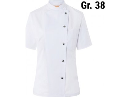KARLOWSKY | Dámska kuchárska bunda Greta - biela - veľkosť: 38