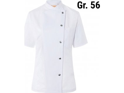 KARLOWSKY| Dámská kuchařská bunda Greta - bílá - velikost: 56
