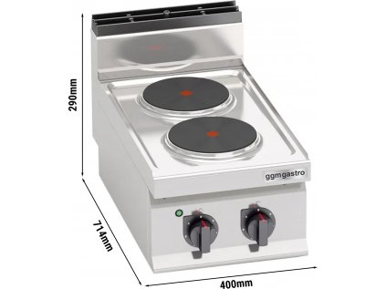 Elektrický sporák 2x platnička (5,2 kW)