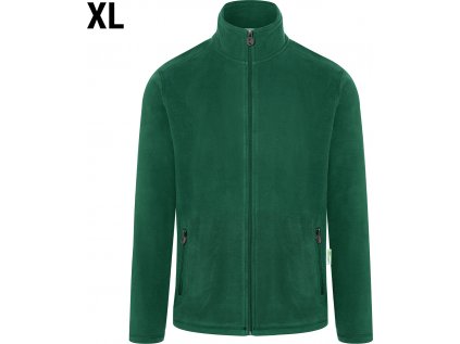 KARLOWSKY| Pánská hřejivá flísová pracovní bunda - Lesní zelená - Velikost: XL
