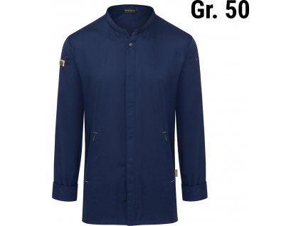 KARLOWSKY | Kuchařská bunda Green Generation - ocelově modrá - velikost: 50