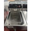 Elektrická dvojitá fritéza - 600 mm - 8+8L - 6,5 kW - s vypouštěcím kohoutkem