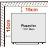 Pizza pec 6x35 cm (hluboká) - s dotykovou obrazovkou