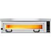 Elektrická pizza pec - 6× Ø 34 cm - digitální - vč. digestoře a podstavce
