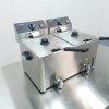 Elektrická fritéza 8 + 8 litrů - 6,5 kW