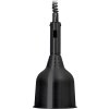 Ohřívací lampa - Ø 180 mm - černá
