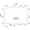 Chladicí box - 2,1 x 1,5 m - výška: 2,01 m - 4,8 m³