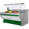 Chladicí vitrína - 2500mm - s osvětlením - bílý čelní panel