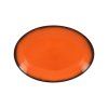 Lea talíř oválný červený 26 x 19 cm