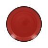 Lea talíř mělký červený, pr. 27 cm
