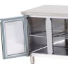 ECO mrazicí stůl - 1,8 x 0,7 m - se 3 dveřmi