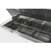 Chladicí stůl na pizzu/Saladette  PREMIUM - 1,23 x 0,77 m - 396L - se 2 dveřmi