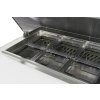 Chladiaci stôl na pizzu / saladetou PREMIUM - 1,78 x 0,75 m - 601 litrov - s 3 dvierkami