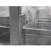 Commercial Refrigerated Worktable PREMIUM - 1370x700 -  3 Glass Doors - Upstand