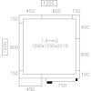Mraziaci box- 1,2 x 1,2 m - Výška: 2,01 m - 1,6 m³