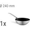 Pánev Wok - Hliník - 3dílná