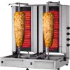 Kebab gril elektrický 4+4 hořáky do 120 kg