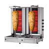Kebab gril elektrický 4+4 hořáky do 120 kg