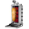 Kebab gril elektrický 4 pohyblivé horáky do 60 kg
