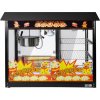 Stroj na popcorn - 5 kg / h - se 3 vyhřívanými policemi