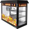 Stroj na popcorn - 5 kg / h - se 3 vyhřívanými policemi