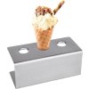 Držák kornoutů na zmrzlinu se 3 otvory
