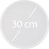 (24 ks) ENTITY - Talíř na pizzu porcelán - Ø 310 mm - Bílá
