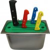 Commercial knife sterilising sink - GN 1/4 - Incl. knife holder