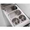 Bain Marie - 1x GN 1/1 nebo 2x GN 1/2 - vč. spodního dílu s 1 dvířky