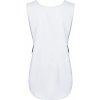 (6 pieces) KARLOWSKY | Essential Uniform Tabard Tunic – White - Size L - Sleeveless - Pen Pocket