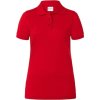(6 pieces) KARLOWSKY | Ladies Workwear Polo Shirt – Red - Size S - 100% Cotton