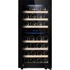 Lednice na víno - 2 klimatické zóny - 100 l - max. 33 lahví