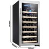 Lednice na víno - 1 chladicí zóna - 76L - max. 29 lahví