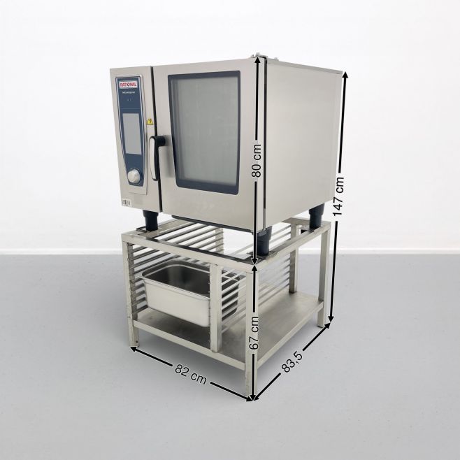 🔥👨‍🍳 Konvektomat Rational SCC | 6× GN 1/1 | bazarový kus | skladem! Profesionální konvektomat značky Rational, ideální pro...