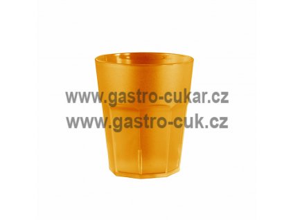 sklenice polykarbonatove 40cl ara oranzova