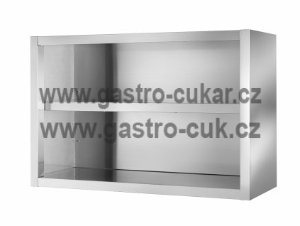 skrinka zavesna s polici 800x400x660