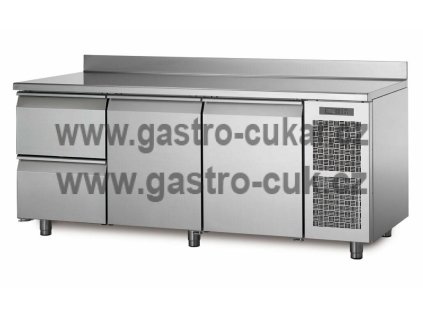 chladici stul ta17 2m s deskou a zadnim lemem