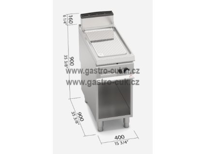 grilovaci ryhovana plotna bertos sg9fr4m cpd
