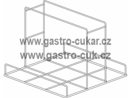 kos stojanovy nerez 500 x 500 x 160 mm