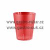 sklenice polykarbonatove 40cl ros cervena