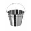 vedro bez podstavy 300 mm 12 l nerez eco