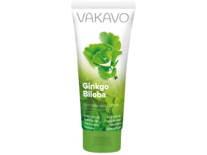 VAKAVO Ginkgo biloba glycerinový krém na ruce 100ml