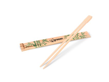 Čínské hůlky (bambusové FSC 100%) Ø6mm x 21cm balené v páru [50 párů]